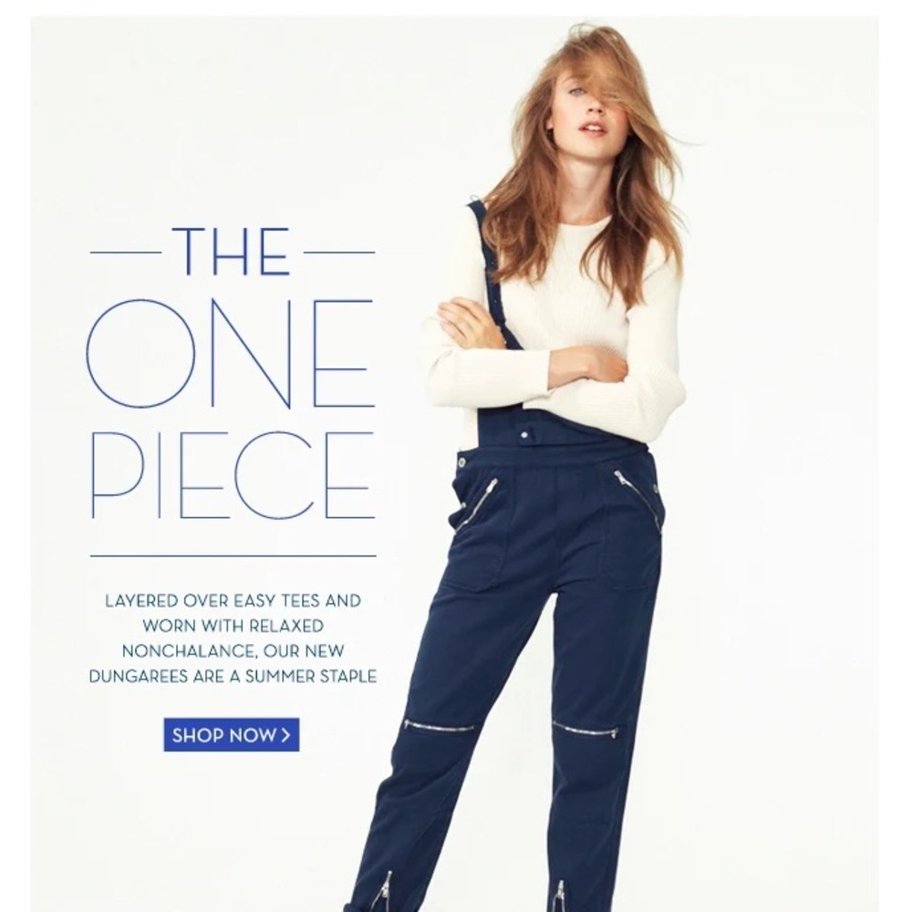 Mih jeans Navy Blue Dungarees overalls XS